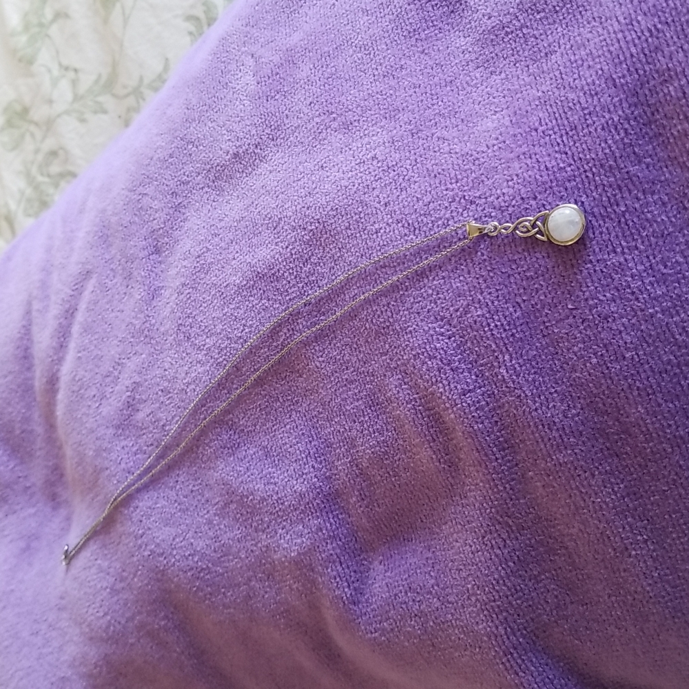 Moonstone necklace